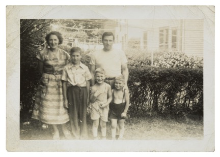 Brill family in USA, around 1952