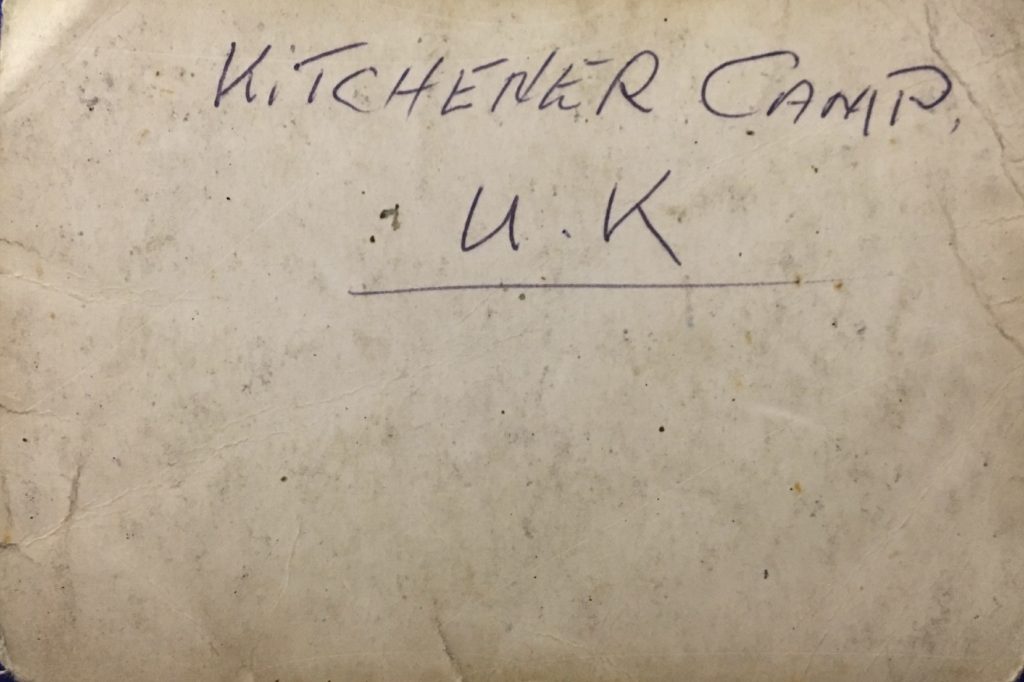 Kitchener camp, Hans Friedmann, 1939