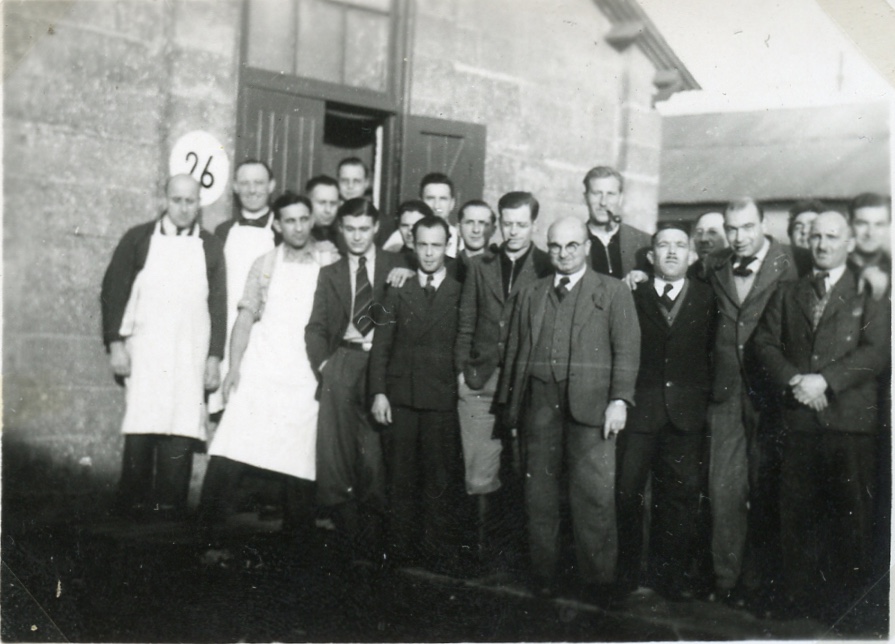 Kitchener camp, Moshe Chaim Grunbaum, 1939