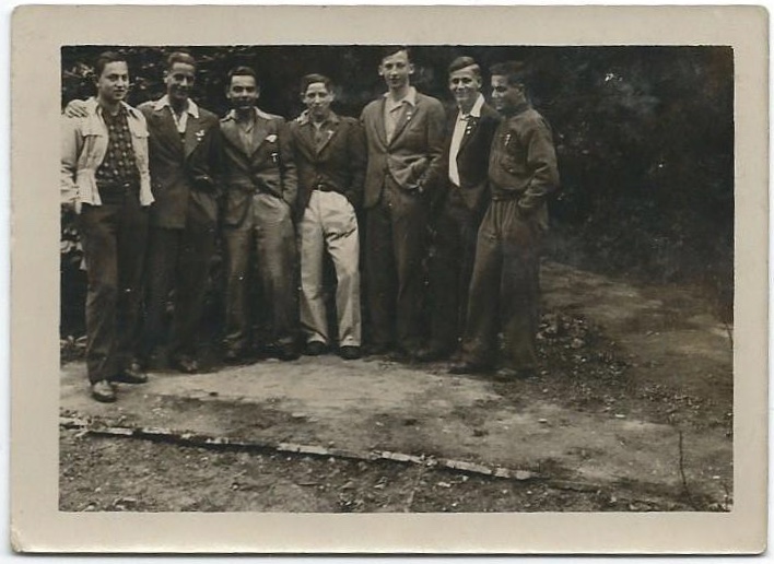 Kitchener camp, Herbert Nachmann, with the ORT, far left