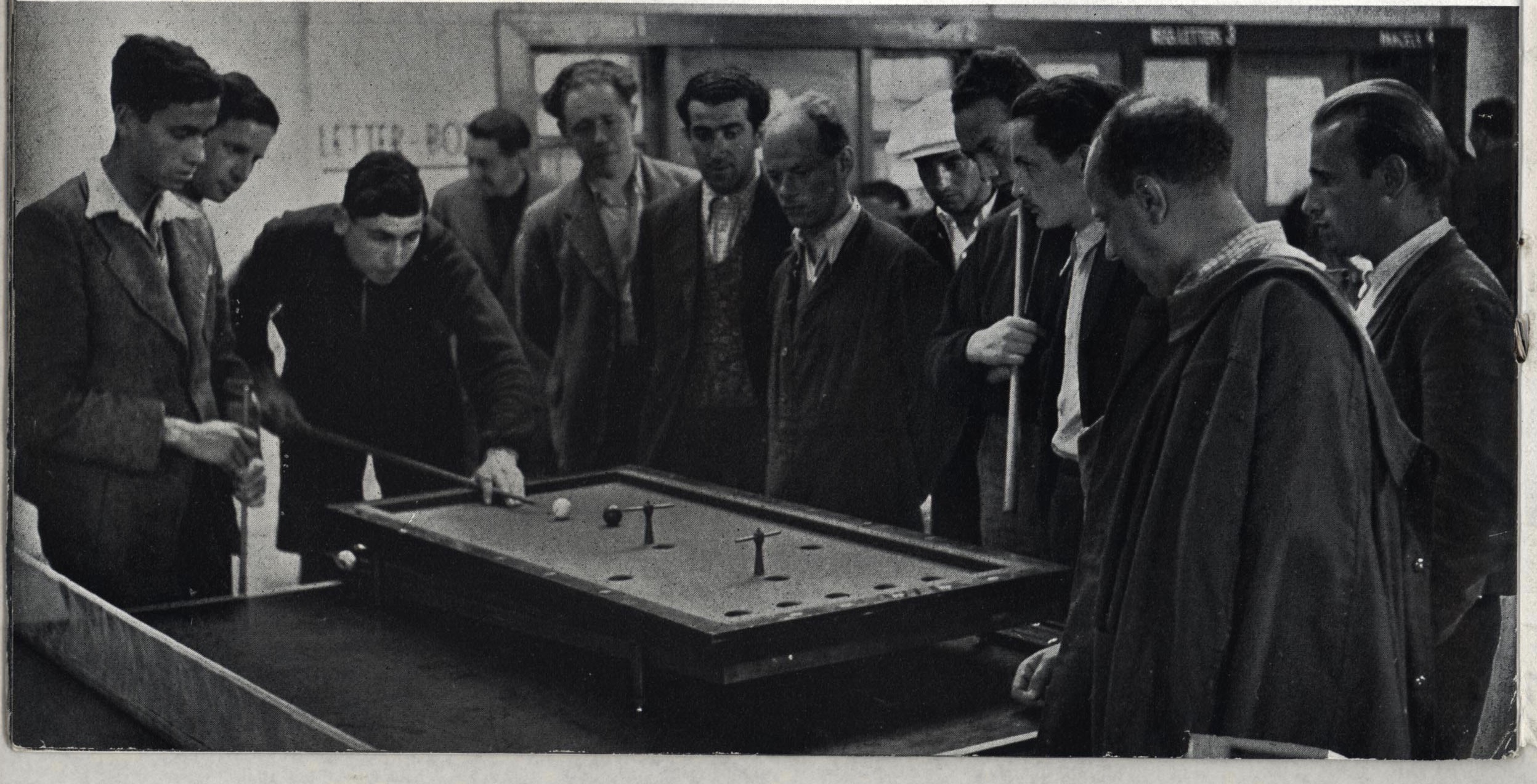 Kitchener camp, Some Victims, 1939 - billiards