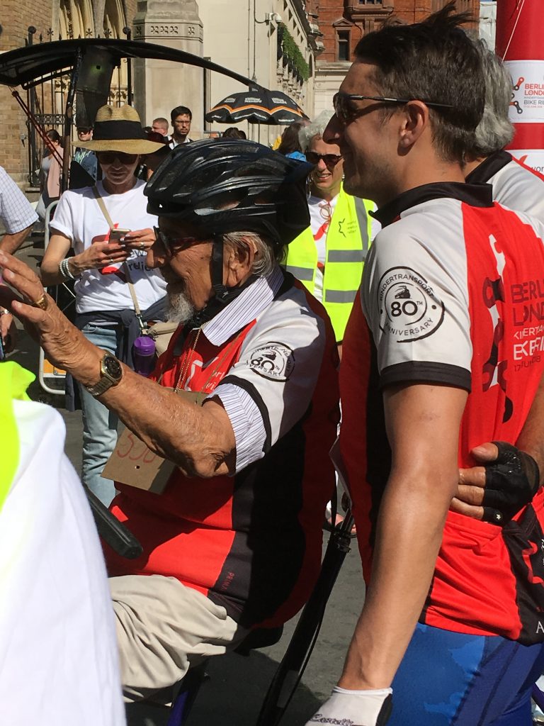 World Jewish Relief, Berlin to London 600-mile cycle commemoration, Kindertransport