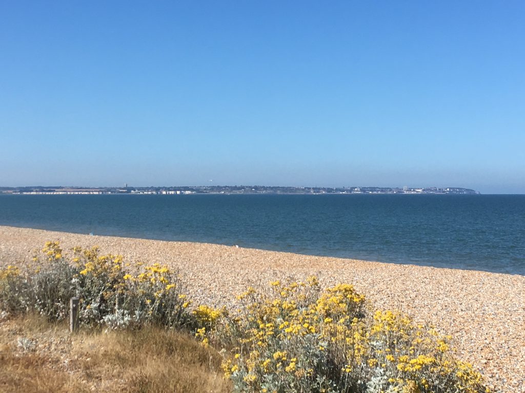 Sandwich bay, 2018 - along the Kitchener men's cycle route