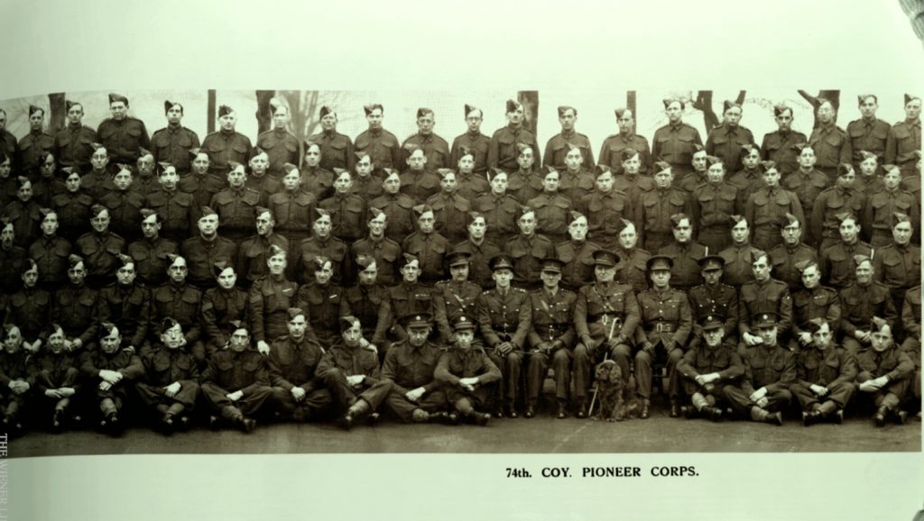 Kitchener camp, 74th Company Pioneer Corps