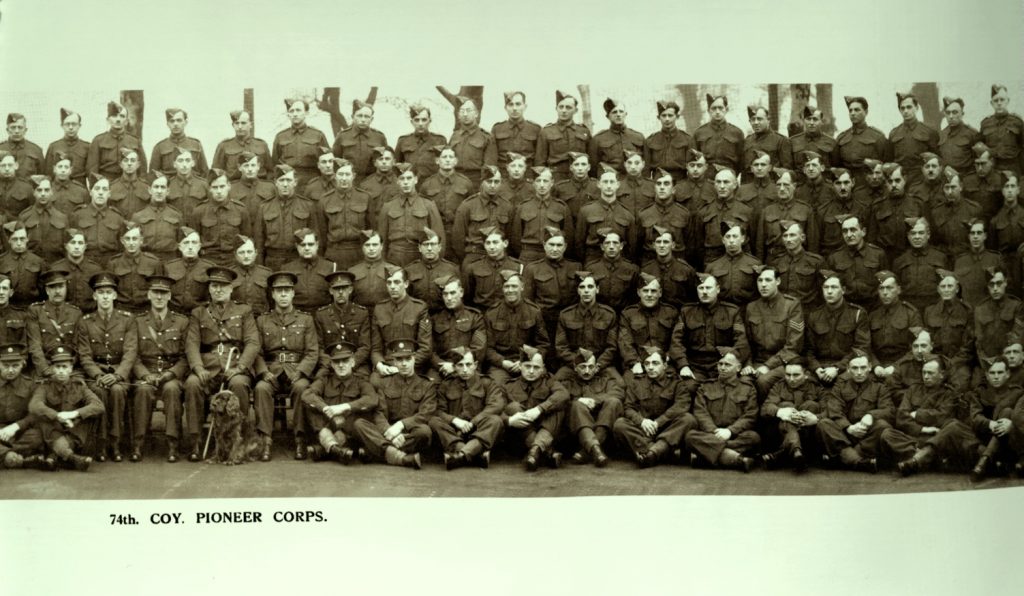 Kitchener camp, 74th Company Pioneer Corps