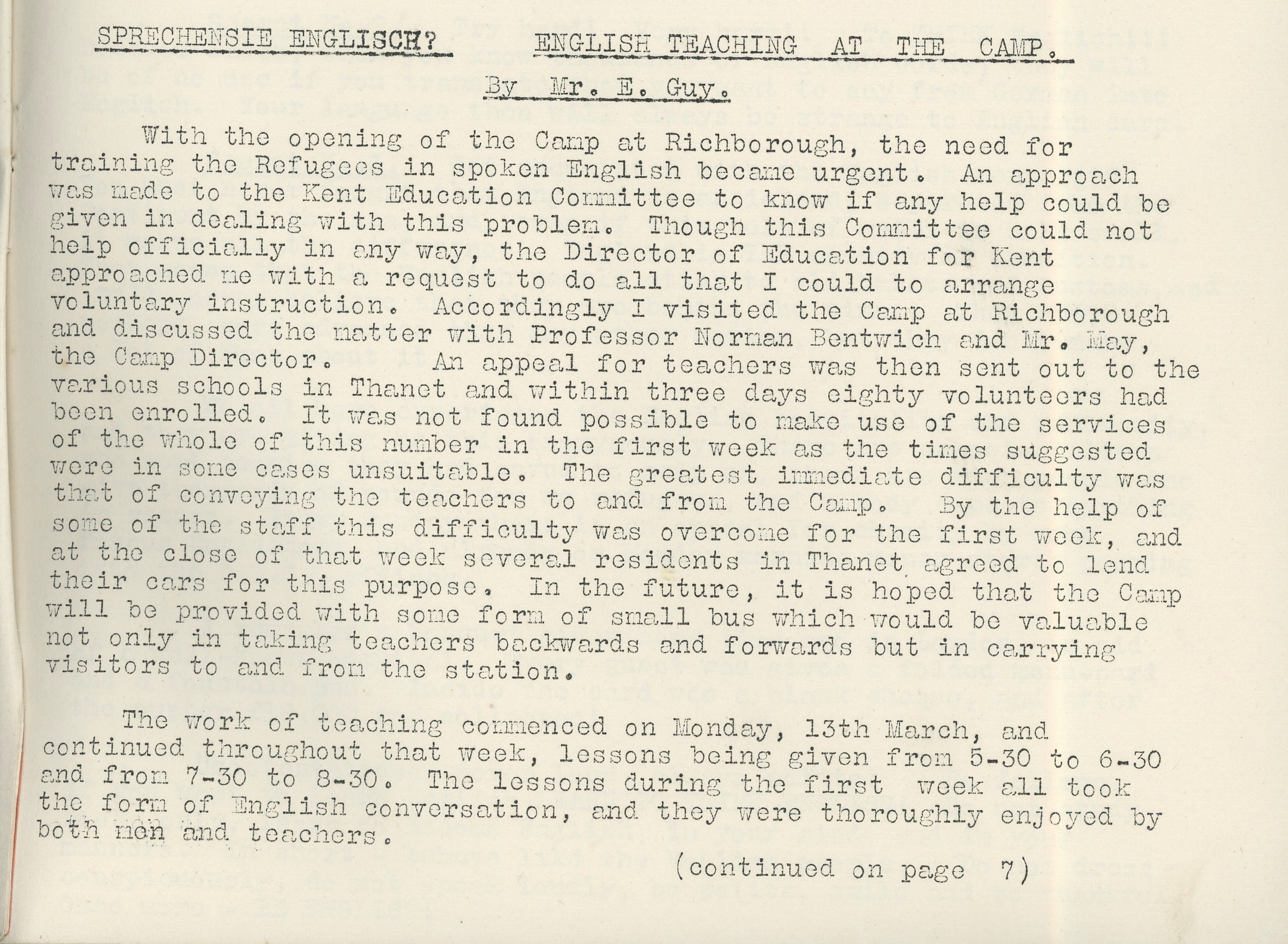 Kitchener Camp Review, April 1939, page 3, base