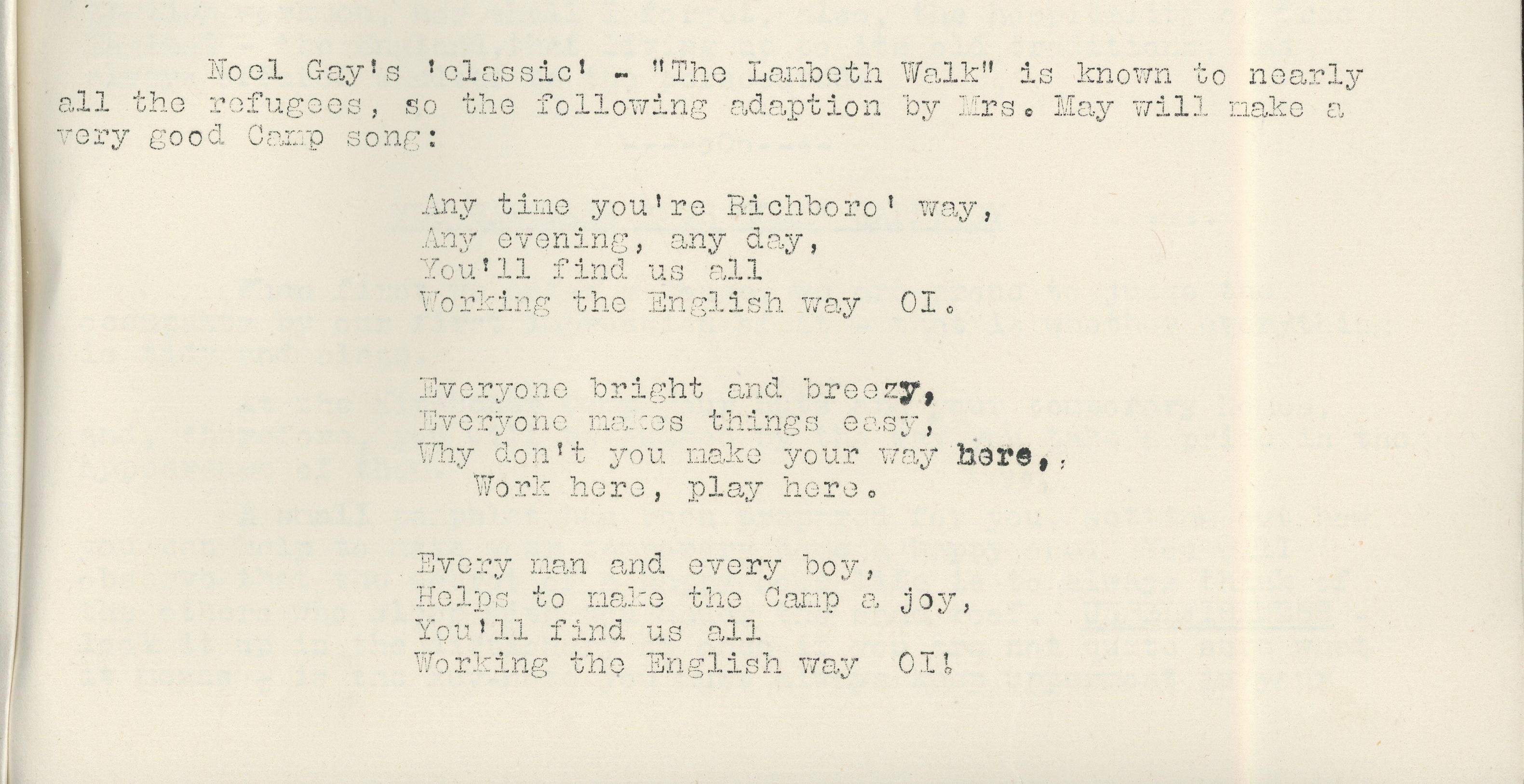 Kitchener Camp Review, April 1939, page 9, base