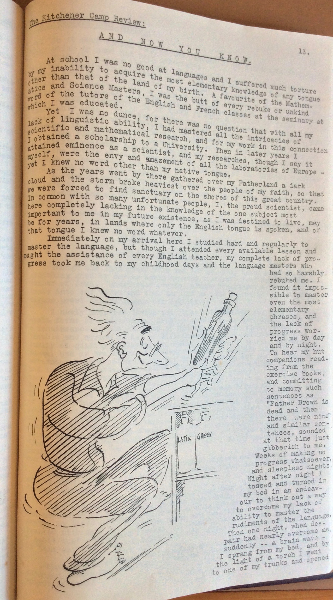 The Kitchener Camp Review, August 1939, page 13
