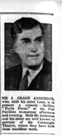 Kitchener camp entertainment, J Grant Anderson, The Herald, 21 April 1939, Source: www.britishnewspaperarchive.co.uk