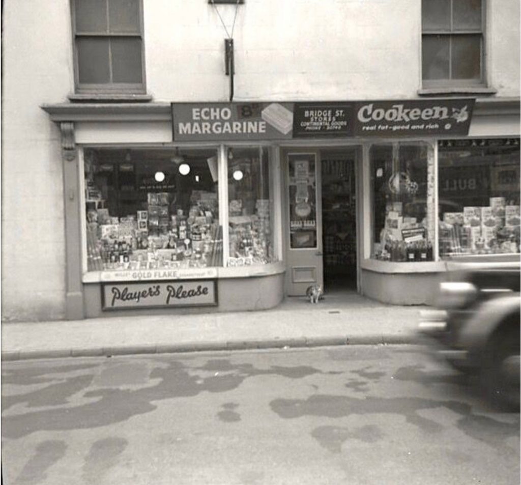 Ignatz Salamon, Family shop in Cardiff, 1949