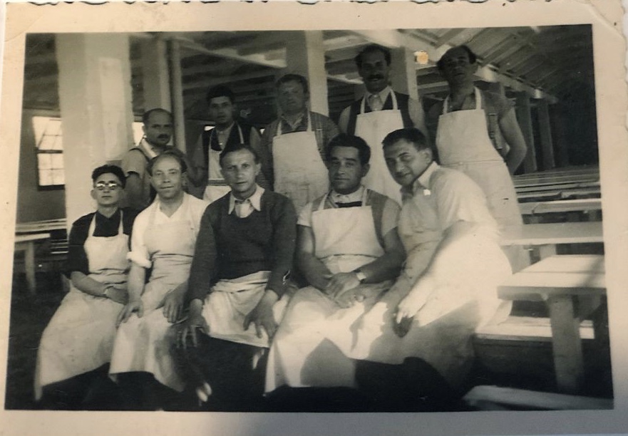 Kitchener camp, Nuchim Kürschner, Kitchen workers
