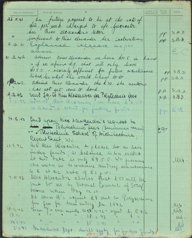 Kitchener camp, 1939 Josef Meller; Source CBF files, via World Jewish Relief; P12 Jewish Refugees Committee, from 26 November 1941